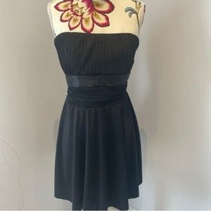 Black mini dress